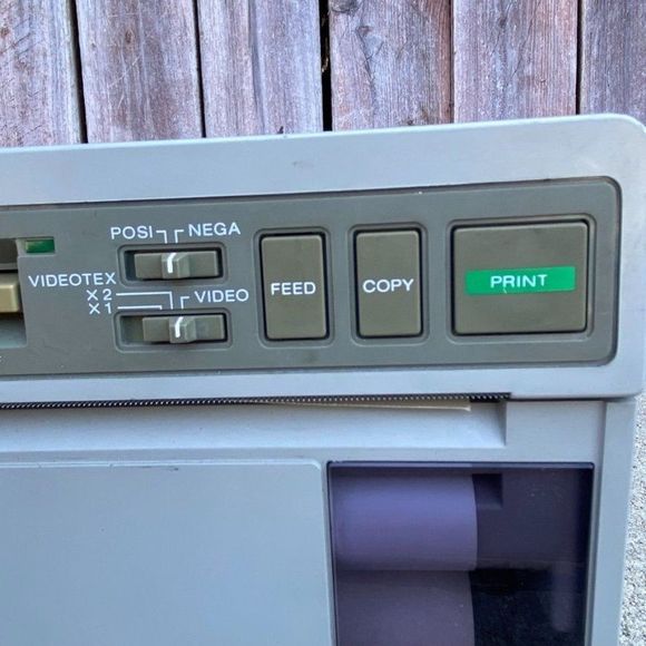 Vintage Sony Video Graphic Printer UP-103 Powers On - Picture 3 of 12